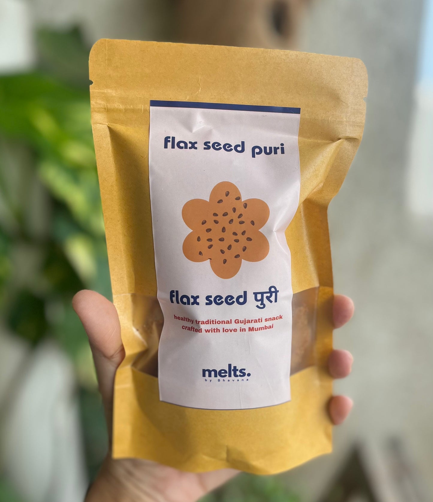 Alsi Puri-Flax Seeds Puri Snack Pack Homemade-Tocco