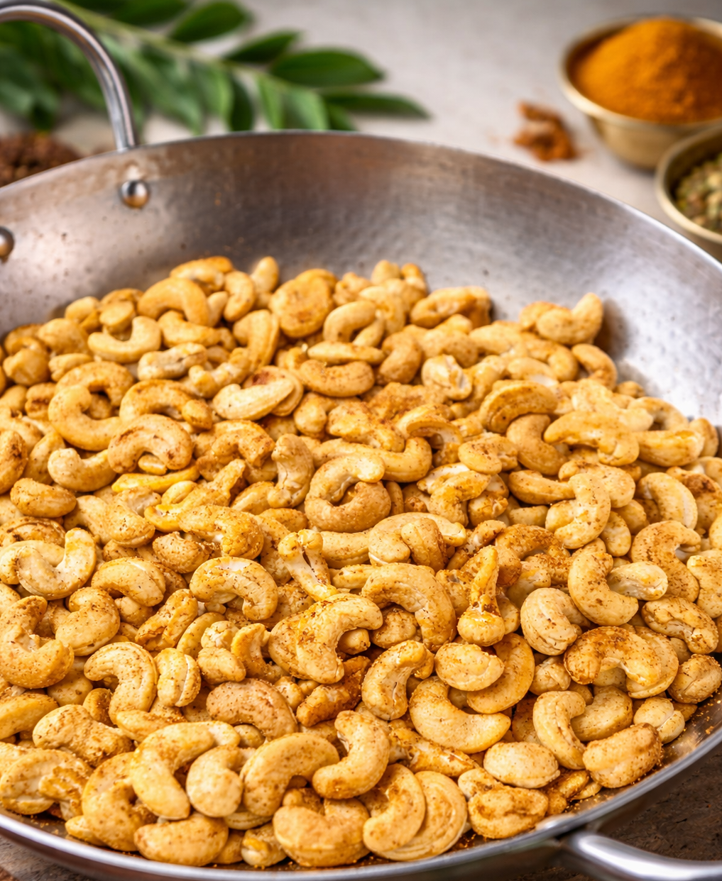 Best premium grade roasted and spicy cashews on tocco 