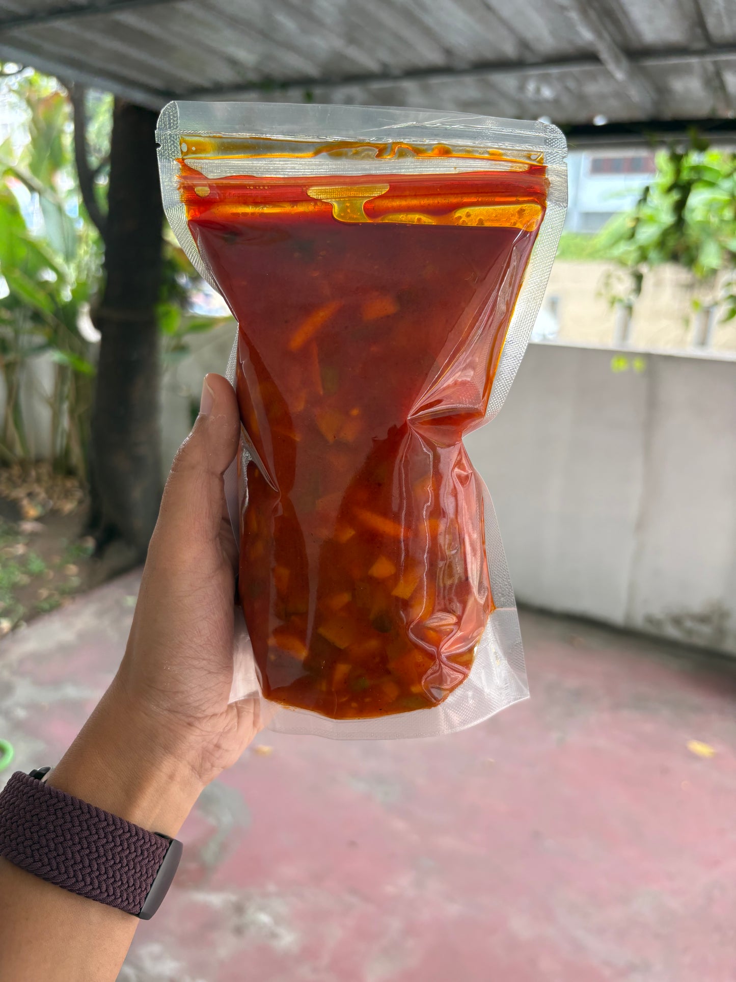 Fresh Cut Mango Pickle | Homemade