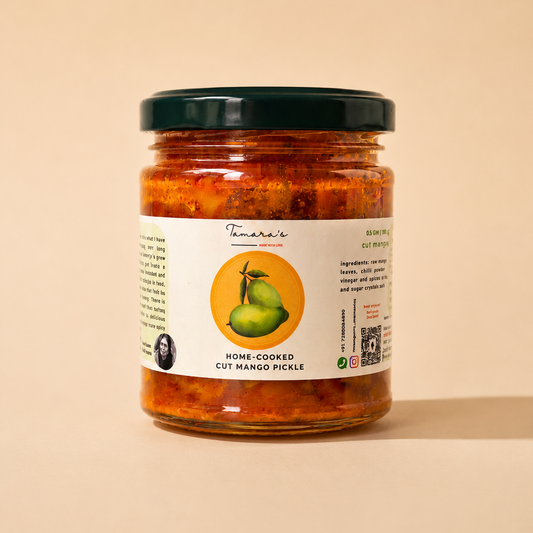 Fresh Cut Mango Pickle | Homemade