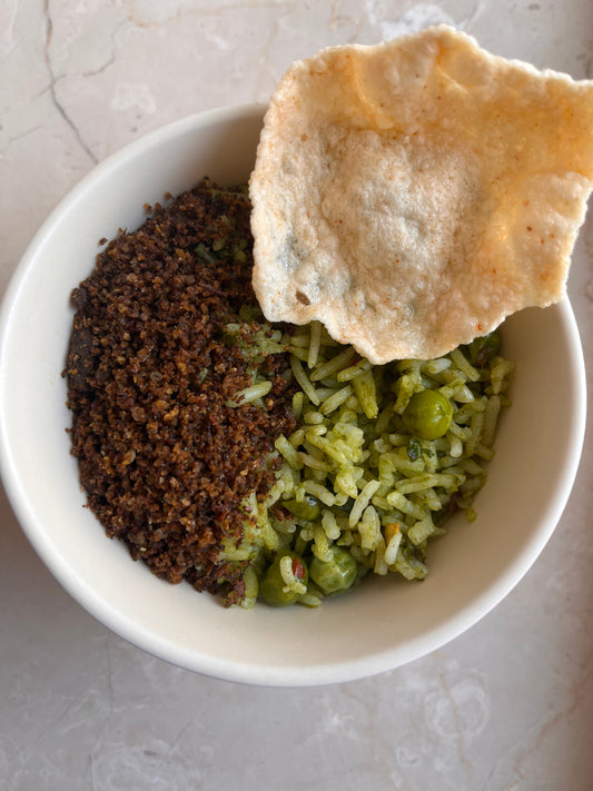 Curry Leaves Coconut Chutney Powder-Veppilakatti-Tocco