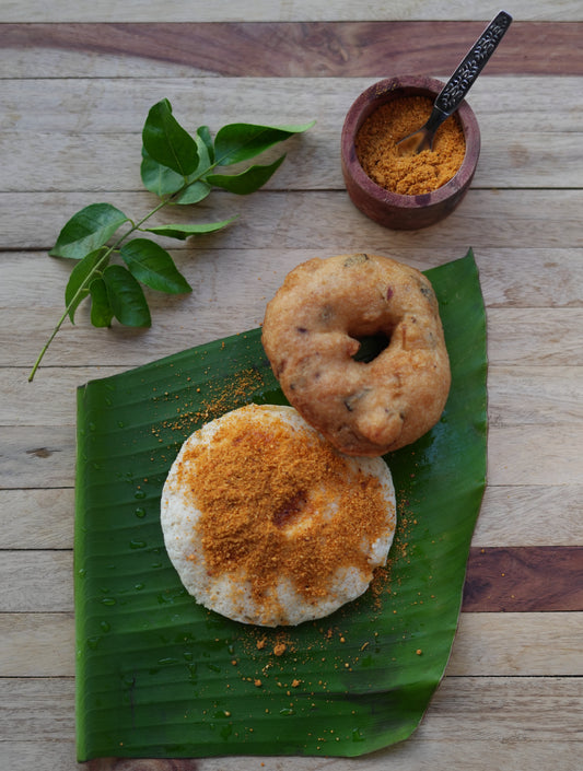fresh south Indian mulgapodi made at home