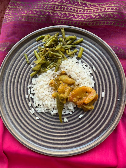 South Indian sambar rice